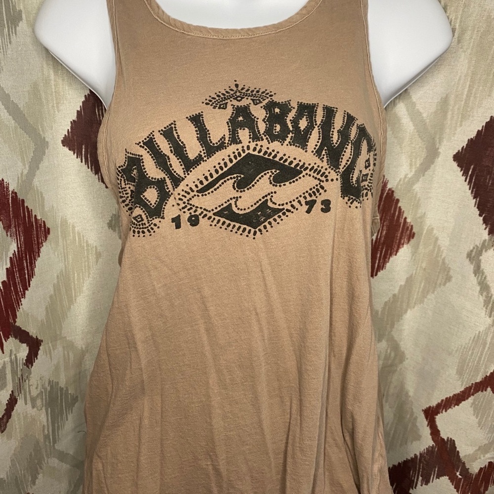 Billabong Brown Tank Size Small UGC